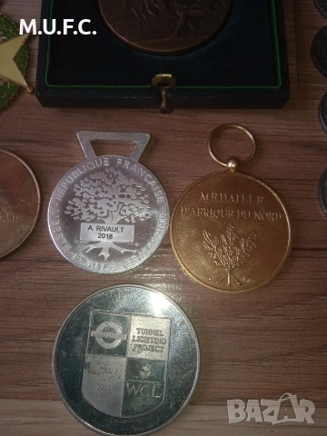 Френски Медали и монети 1905-1925, снимка 6 - Нумизматика и бонистика - 54233958