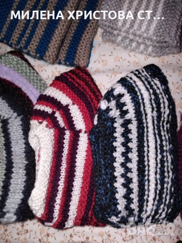 Чорапи зимни плетени 3/4 и къси 0896821326 еконт продажба, снимка 12 - Мъжки чорапи - 52203494