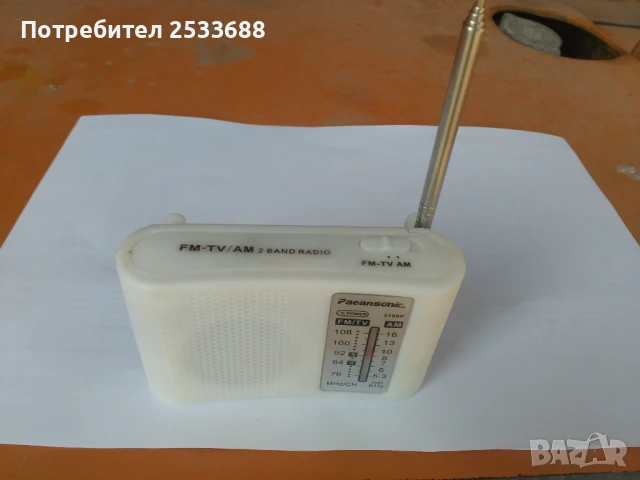 Транзисторче PEANASONIC, снимка 2 - Радиокасетофони, транзистори - 50645518