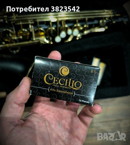 Алт саксофон "Cecilio" , снимка 5 - Духови инструменти - 53231706