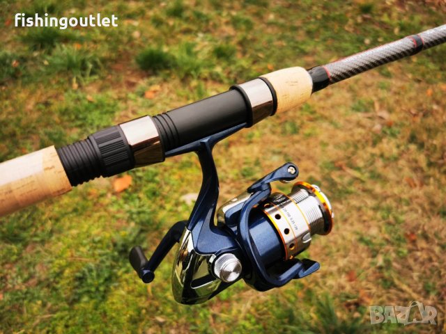 Риболовен комлпект- карбонова мач въдица 4,20мт, макара и корда.Нови !, снимка 6 - Въдици - 38921930