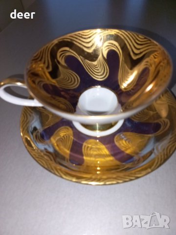 Сто годишни  баварски порцеланови чаши, снимка 11 - Чаши - 44385840