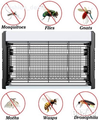 Нова Преносима Лампа срещу Комари и Мухи - 3200v Убиец насекоми, снимка 5 - Други стоки за дома - 42552215