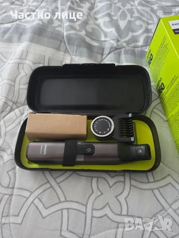 PHILIPS OneBlade Pro хибридна самобръсначка за брада и тяло, 360 QP6652/30, снимка 5 - Електрически самобръсначки - 55778218