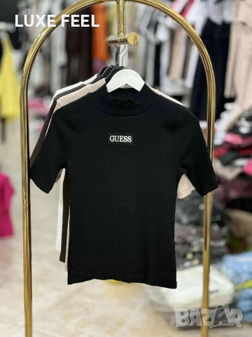 Дамски Блузи -Рипс - лого Бродирано ⚜️ MIU MIU GUESS , снимка 4 - Блузи с дълъг ръкав и пуловери - 52515674