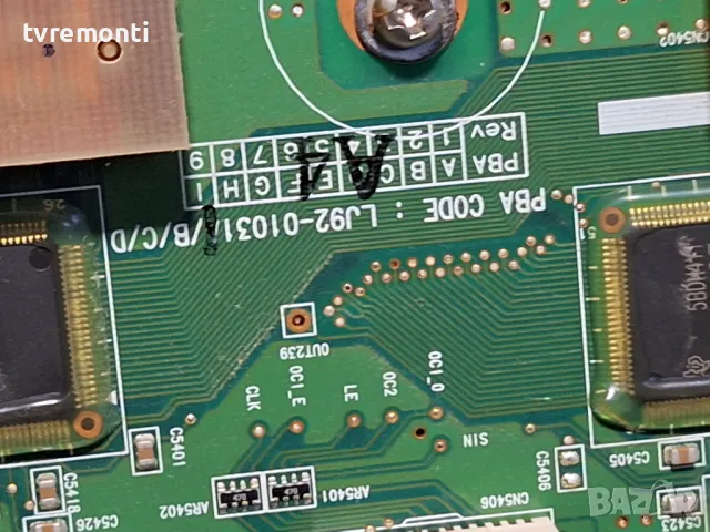 Buffer Board Set LJ41-02248A  LJ41-02249A / LJ92-01031A  LJ92-01032A ,For 42Inc Display S42SD-YB05, снимка 2 - Части и Платки - 48304194