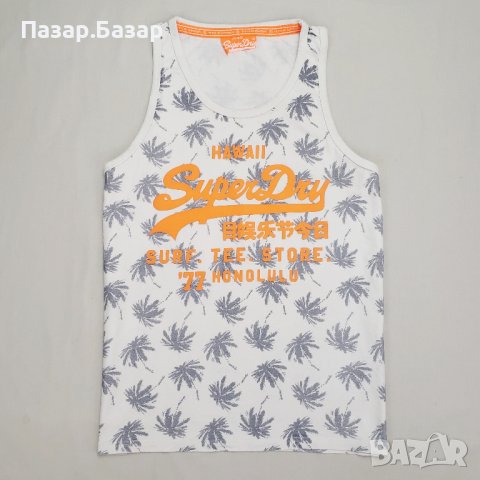 Superdry Оригинален Хавайски Памучен Потник L-XL, снимка 2 - Други - 40439008