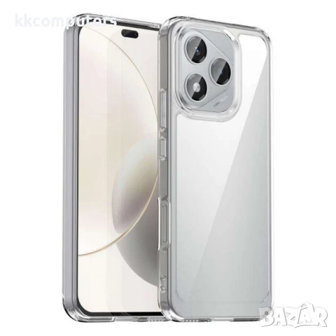 Honor 400 Lite Colorful TPU + Acrylic Удароустойчив Калъф и Протектор, снимка 5 - Калъфи, кейсове - 50937775