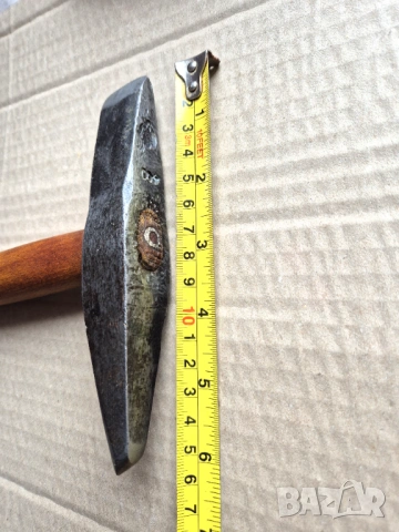 Стар шведски геоложки чук 0.400 кг, снимка 3 - Антикварни и старинни предмети - 53997142