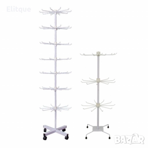 Метален въртящ се стелаж – практично и стилно решение за съхранение