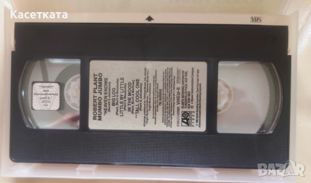 Видеокасета VHS Robert Plant – Mumbo Jumbo, снимка 3 - Други музикални жанрове - 53157392