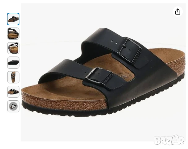 чехли / сандали Birkenstock Arizona Birko-Flor номер 43, снимка 8 - Мъжки чехли - 50750450