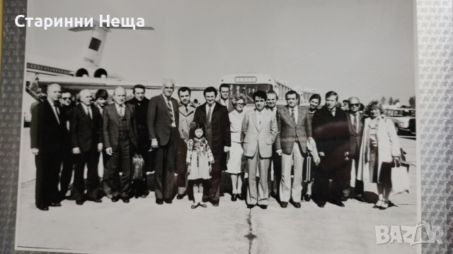НРБ РЕДКАЖ! ДЕЛЕГАЦИЯ 1984 год. При ПХЕНЯН 14-та сесия българо корейска комисия стари снимки  , снимка 6 - Колекции - 44574308