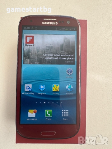 Samsung Galaxy S3 i9300 Garnet Red, снимка 2 - Samsung - 52847496