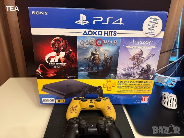 PlayStation 4 Slim-500, снимка 2 - PlayStation конзоли - 53992862