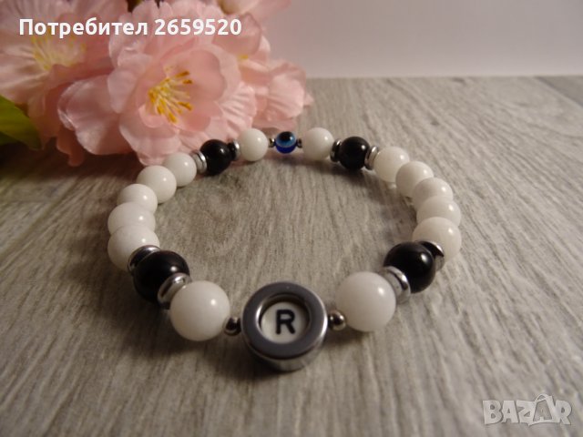 Гривни за двойки от естествени камъни, снимка 4 - Гривни - 39753926