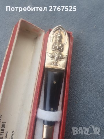 Елегантен Тайландски нож за писма, снимка 3 - Други ценни предмети - 42181492