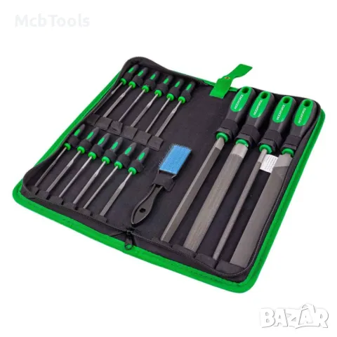 Професионален комплект пили 17 части RockForce, снимка 2 - Други инструменти - 47592287