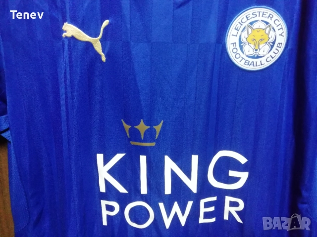 Leicester City Vardy 2016 2017 Home Puma оригинална тениска фланелка Лестър Сити Варди , снимка 6 - Тениски - 52939431