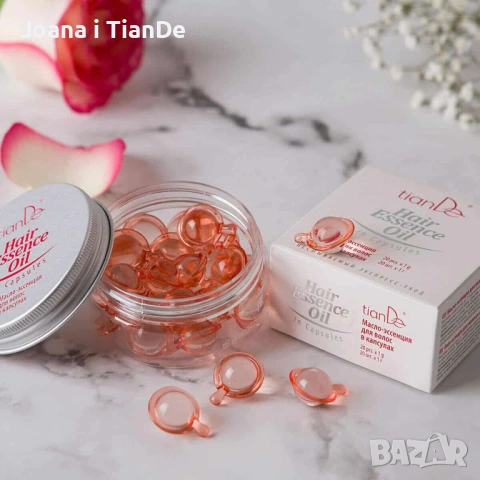 Серум есенция в капсули за коса с ламиниращ ефект, tiande 