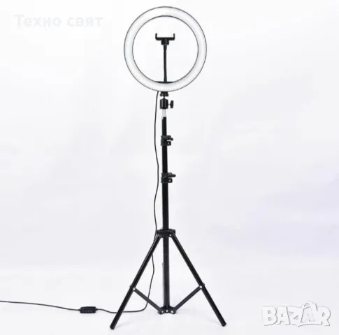 LED Селфи ринг лампа 18 инча 46см. за снимки и видео ТикТок, снимка 7 - Други - 47708423