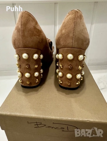 Обувки на ток Bianka Di 37, снимка 3 - Дамски обувки на ток - 50558688