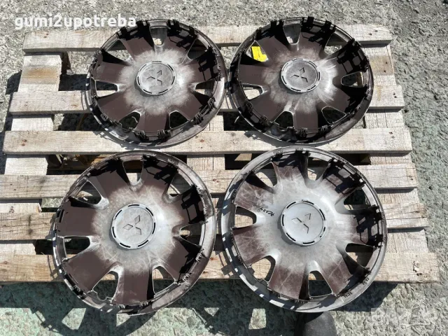 16 цола Тасове Mitsubishi Outlander Митсубиши Оригинал, снимка 6 - Аксесоари и консумативи - 49424243