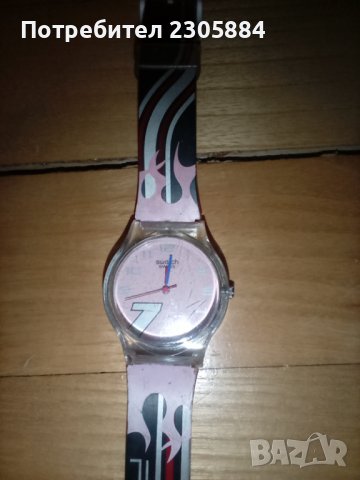 Часовник Swatch дамски, снимка 2 - Дамски - 36986057