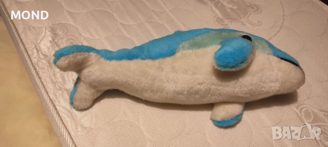 Морско син плюшен делфин, снимка 5 - Плюшени играчки - 52868077