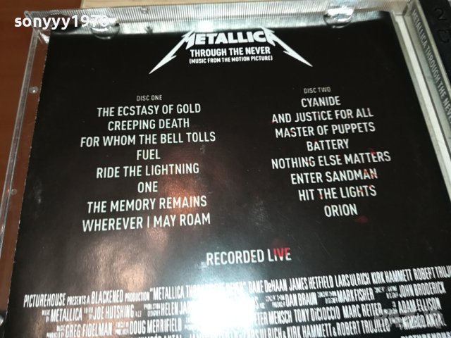 METALLICA X2 CD 3110231523, снимка 15 - CD дискове - 42793983