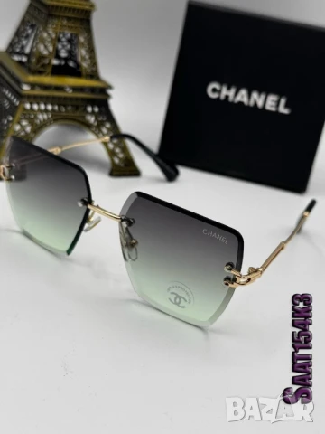 очила с черен обикновен калъф и ув защита chanel , снимка 6 - Слънчеви и диоптрични очила - 51386547