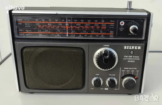 Радио Silver XF800, снимка 4 - Радиокасетофони, транзистори - 49558362