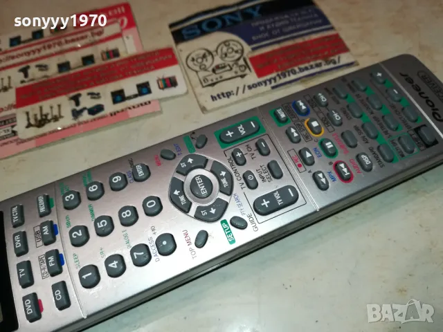 PIONEER XXD3107 RECEIVER REMOTE CONTROL-ВНОС SWISS 3012240831, снимка 7 - Ресийвъри, усилватели, смесителни пултове - 48495119