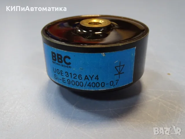 високоволтов диод BBC UGE 3126AY4 high voltage diode 4-12A, снимка 2 - Резервни части за машини - 55949013