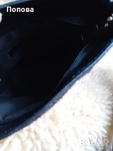 "Vera Pelle" естествена кожа малка чанта, снимка 3 - Чанти - 49235671