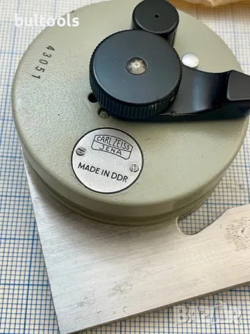Оптичен ъгломер Carl Zeiss Jena, снимка 5 - Измервателни инструменти - 48772218