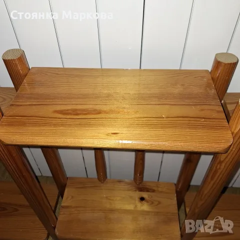 Чамова етажерка, снимка 4 - Етажерки - 55816489