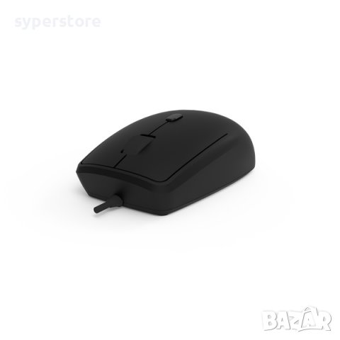 Мишка USB Оптична Delux M330BU 1200dpi 4 btn Черна USB Optical Mouse