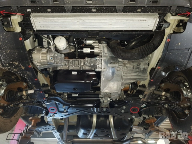 Метална кора под двигател и скоростна кутия Citroen Jumper 2006г – 2016г, снимка 4 - Аксесоари и консумативи - 52113131