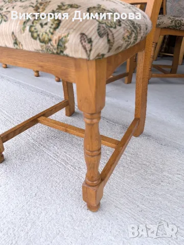 Комплект от 6 трапезни стола , снимка 4 - Столове - 50335075