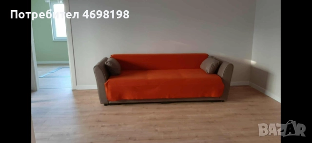 3-местен разтегателен диван, ГАРАНЦИОНЕН, снимка 3 - Дивани и мека мебел - 52961771