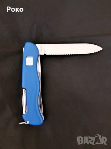 Victorinox Skipper 111mm – рядък корабен нож със Slide Lock (сиво копче) – Колекционерски, снимка 6 - Ножове - 55753783