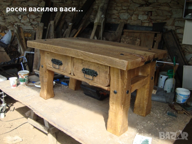 масичка масивно дърво