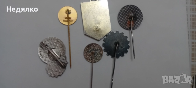 6 броя редки винтидж значки, снимка 9 - Колекции - 52416223
