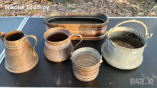 Бакъри менци сахани, снимка 12 - Антикварни и старинни предмети - 52799738