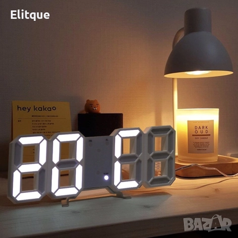 Дигитален часовник с будилник TV1016