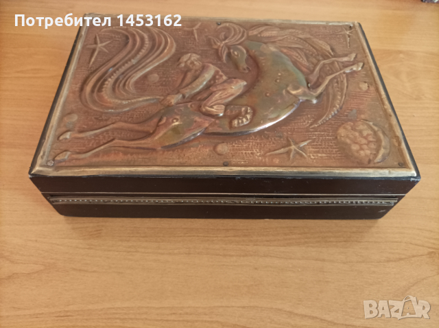  Стара руска кутия за бижута, снимка 2 - Антикварни и старинни предмети - 36406634