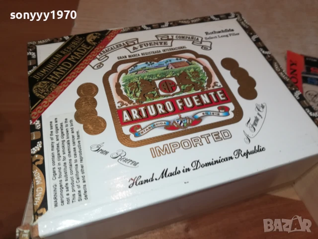 ARTURO FUENTE ROTHSCHILDS-ДЪРВЕНА КУТИЯ ЗА КОЛЕКЦИЯ 1108250837, снимка 10 - Колекции - 51323373