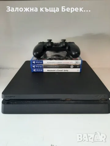 Конзола Sony PlayStation 4 Slim - 1TB, снимка 2 - PlayStation конзоли - 56462251