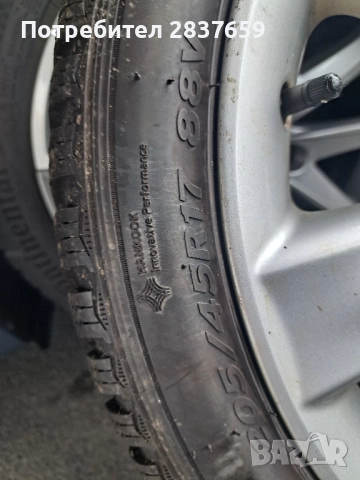 17 цола 4х100-за Тойота-Зимни гуми 205/45/17- дот 2022, снимка 8 - Гуми и джанти - 52087643